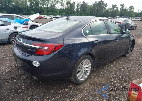 2014 Buick Regal Turbo/E-Assist Premium I из США, поврежденный, VIN 2G4GN5EX1E9256921